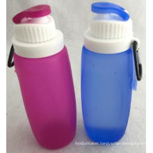 13 Oz Food Grade & Medical Grade Silicone Folding Water Bottle